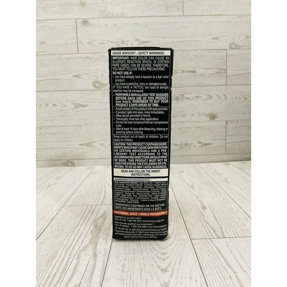 Schwarzkopf Keratin Color 7.5 Caramel Blonde Permanent Hair Color